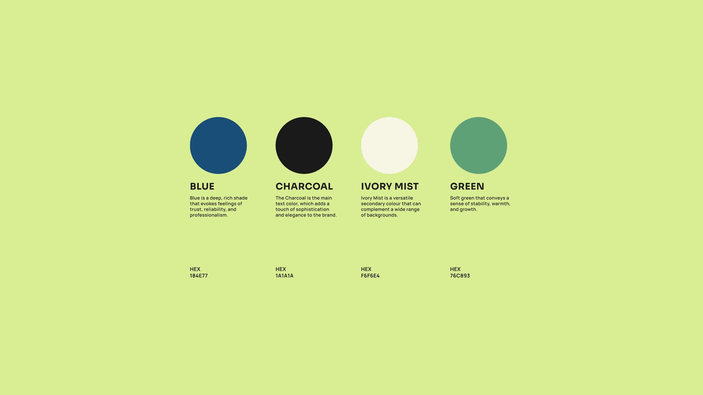 Color palette